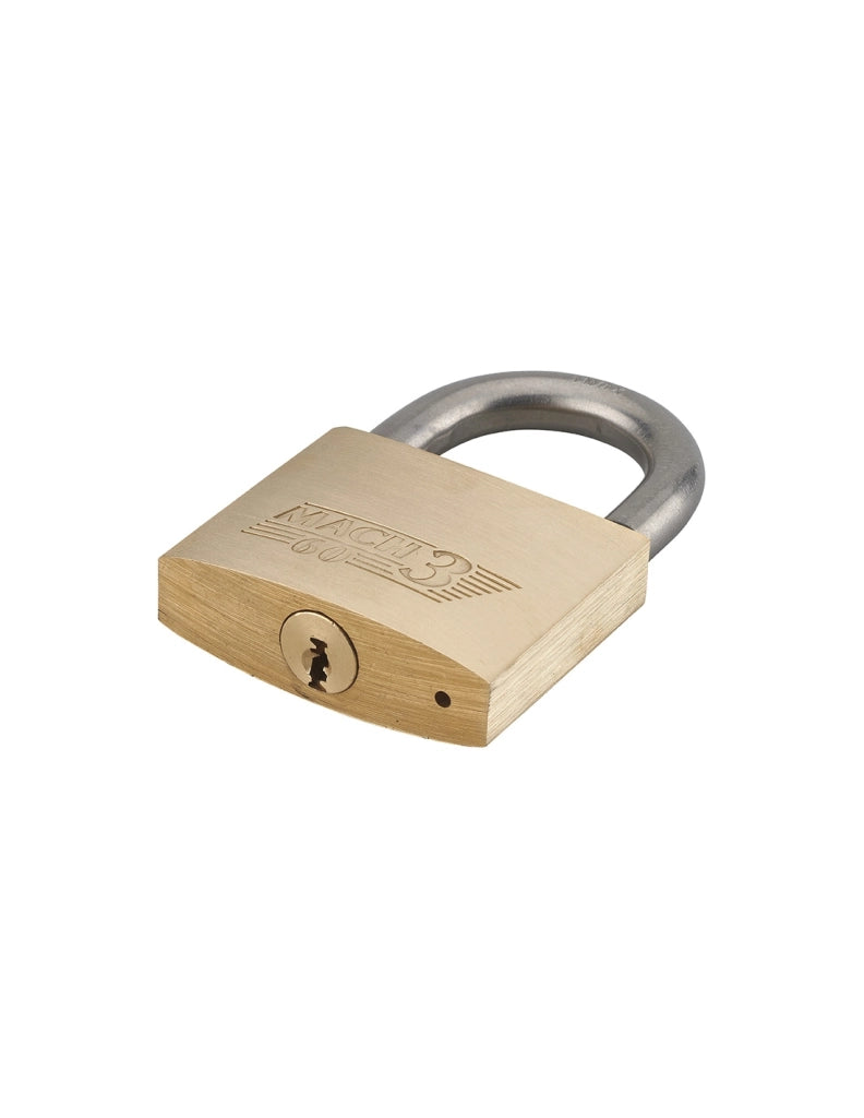 Lucchetto Transit 2 60 mm con arco in acciaio inox, 2 chiavi – THIRARD