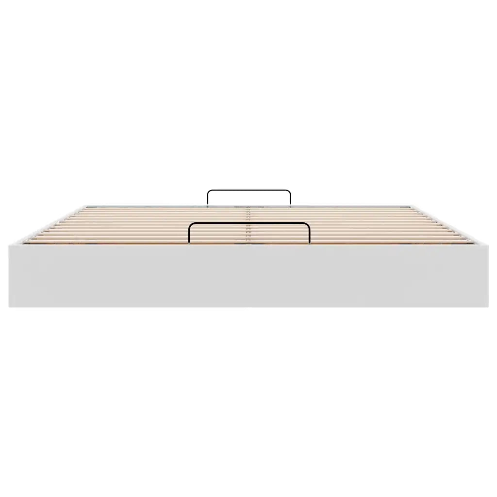 Struttura Letto Pouf senza Materasso 180x200 cm Similpelle