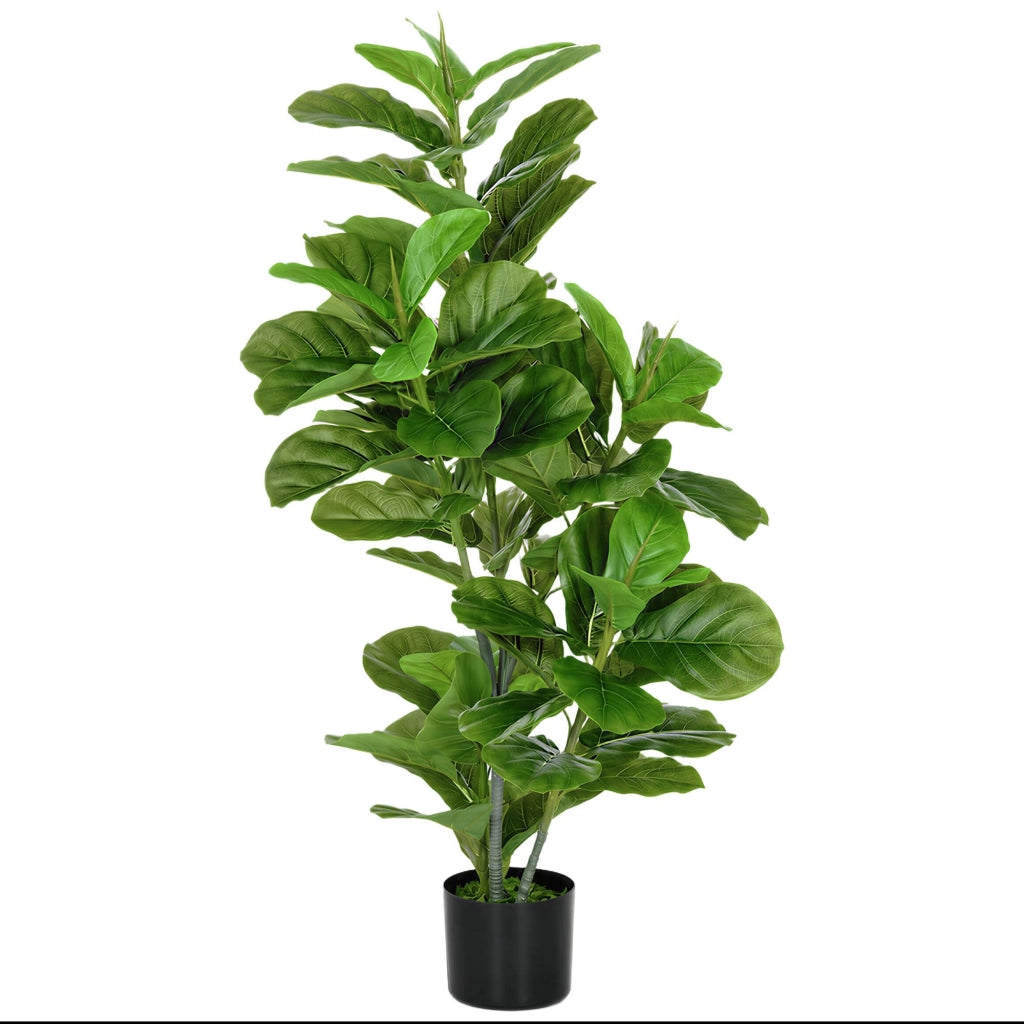 Pianta Artificiale Ficus ¨C Minimal ¨C Verde 110 cm