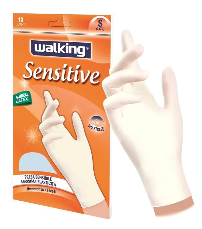 GUANTI SENSITIVE S FINEMENTE TALCATI 10 PZ