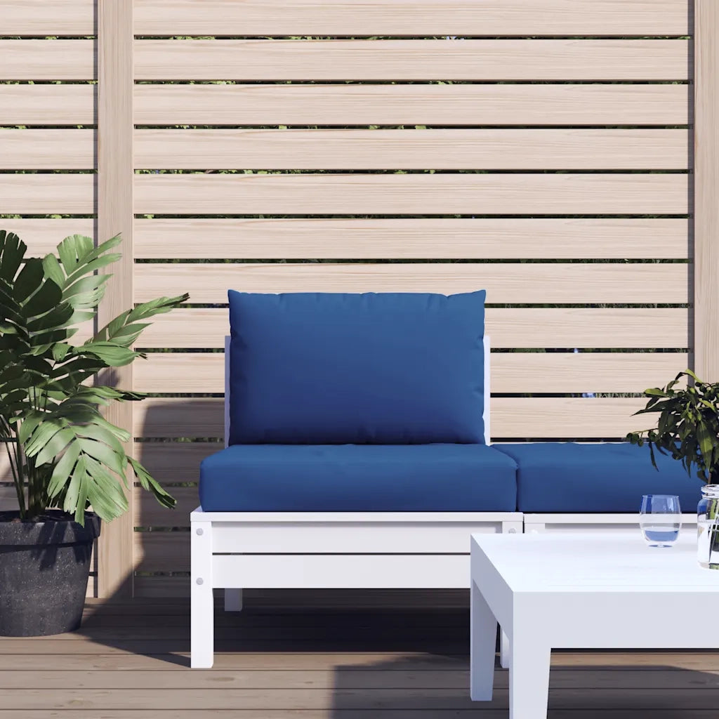 Cuscini per Pallet 2 pz Blu in Tessuto Oxford 361764