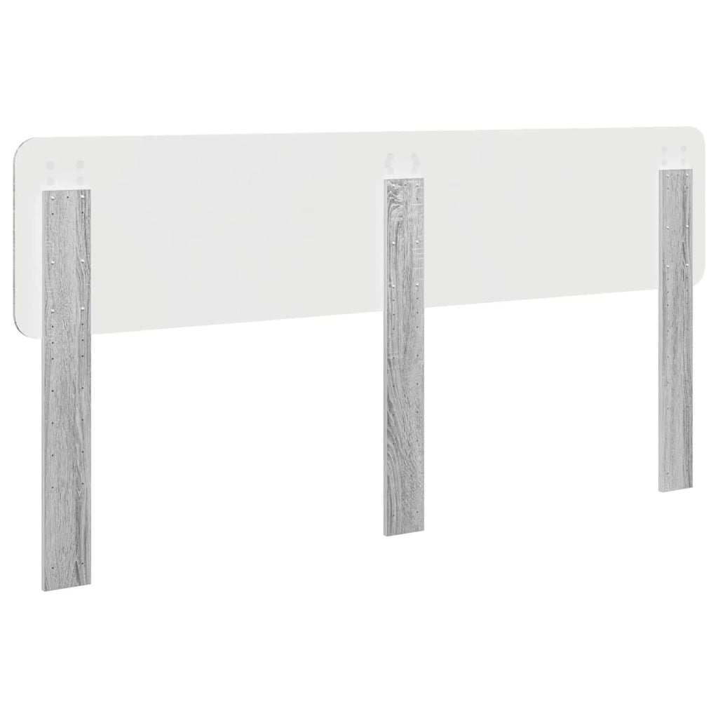 Testiera | Testata Grigio Sonoma Legno multistrato