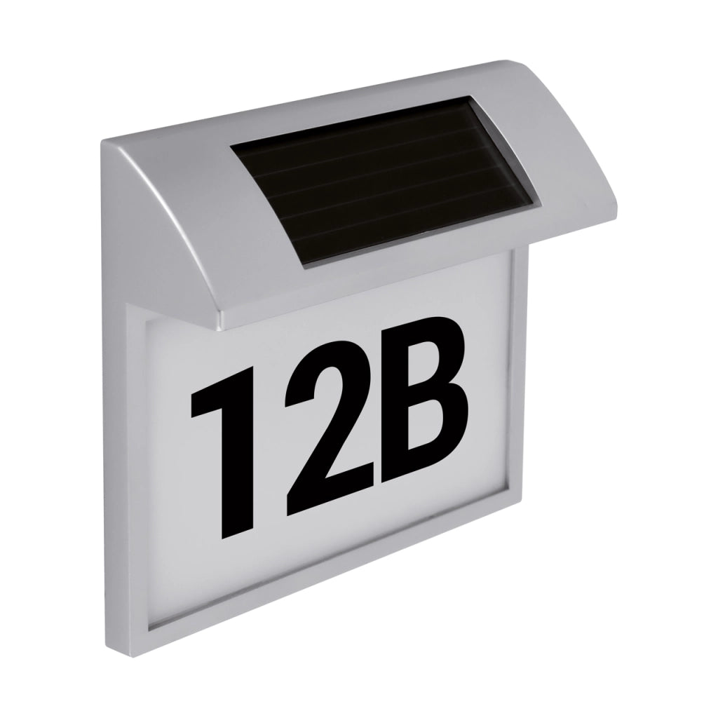 Applique solare numero civico LED 6500K IP44 Struhm