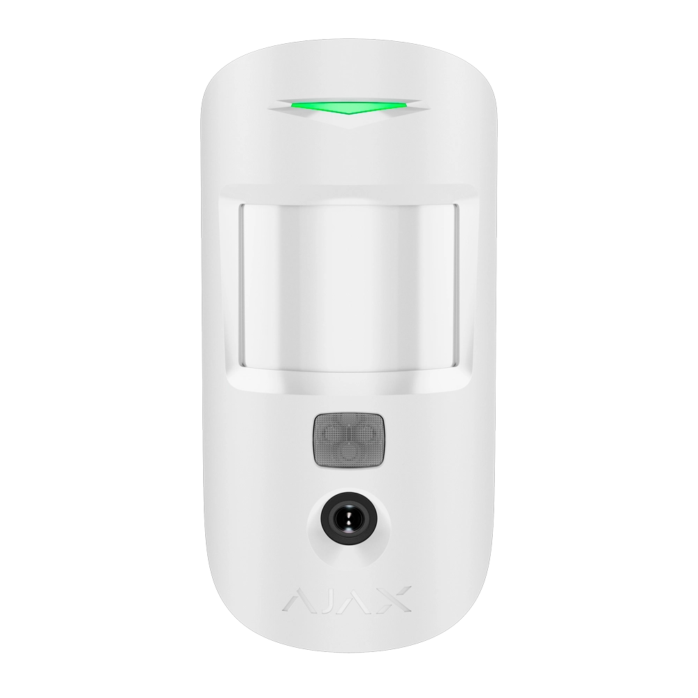 Ajax Rilevatore di movimento PIR AJAX MotionCam AJMC senza fili wireless 868MHz con fotocamera per verificare gli allarmi