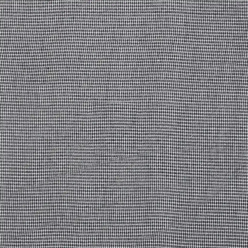 Tende in Voile con Linguetta 2 pz Nero