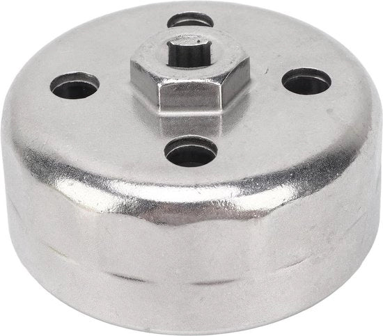 Contenitore di rimozione filtro olio con manovella a 3/8 pollici con chiave a flusso costante in alluminio da 15 mm - sostituzione per motori a gas da 30 litri e 50 litri.