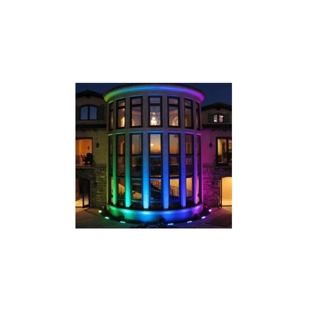 Trade Shop - Faro Faretto Rgb Led Multicolor Uso Esterno Interno Con Telecomando 50w -