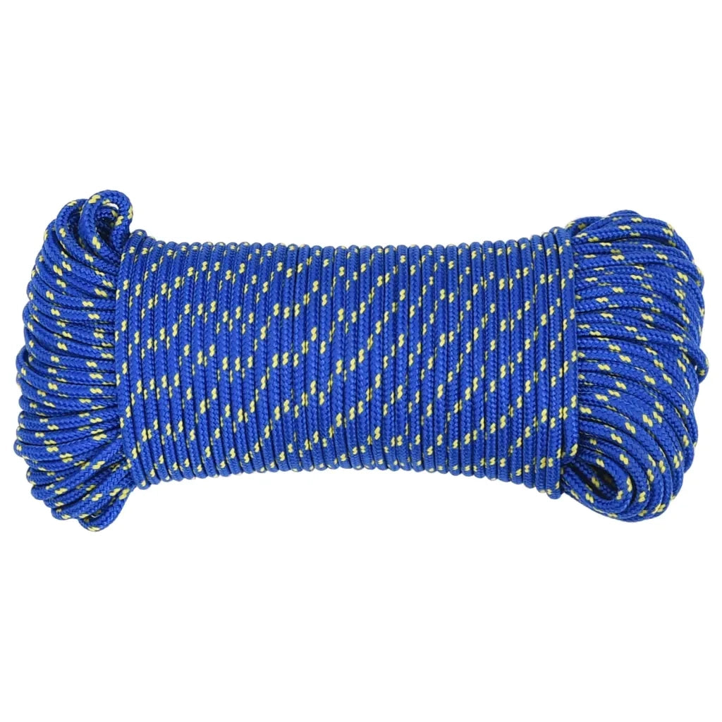 Corda | Fune per barca Blu 3 mm 25 m in Polipropilene