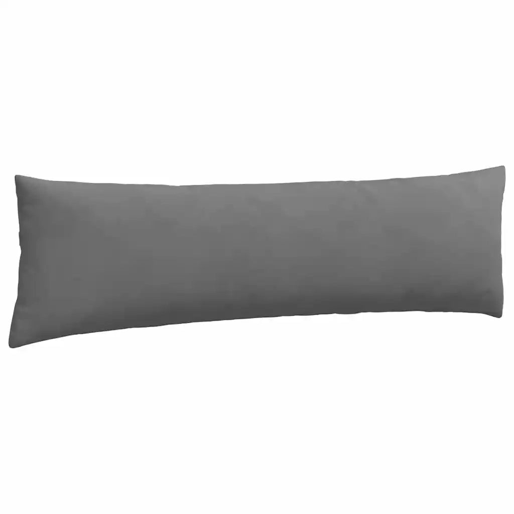 Cuscini da Divano 2 pcs Grigio scuro 145 x 40 cm Tessuto 42013856
