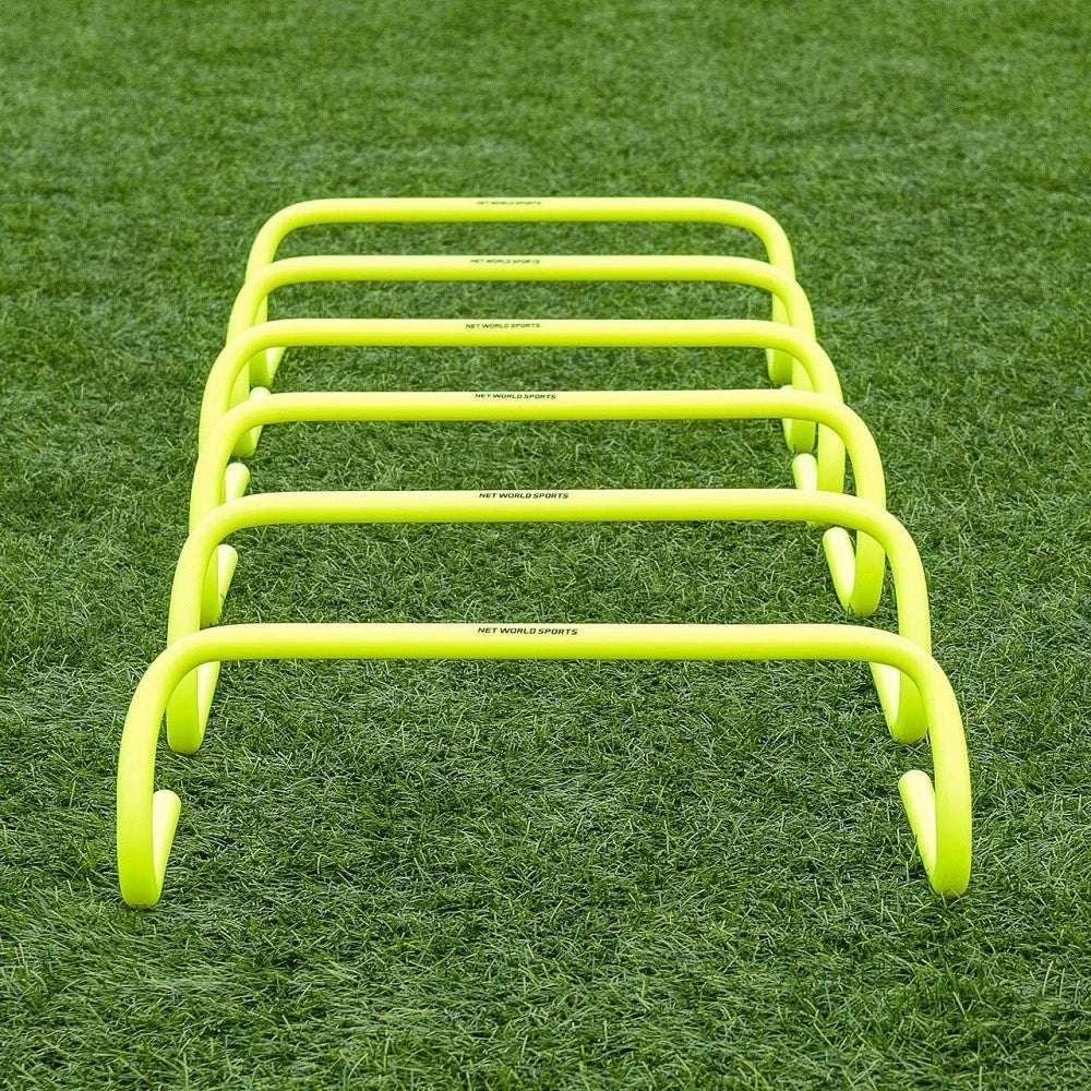 Trade Shop - Set 5 Ostacoli Per Allenamento Velocità Forza Agilità Scatto Altezza Da 30cm -