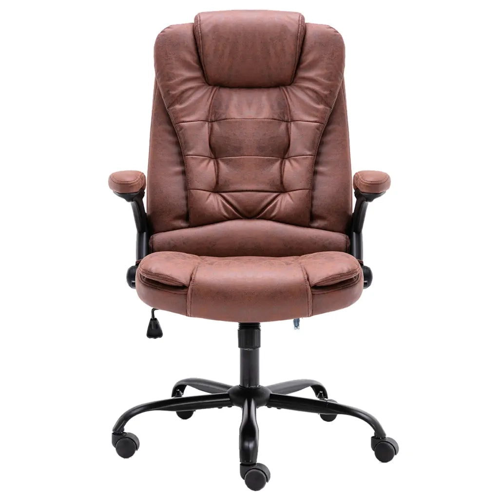 Sedia da Ufficio | Sedia da Gaming Marrone Chiaro in Scamosciato