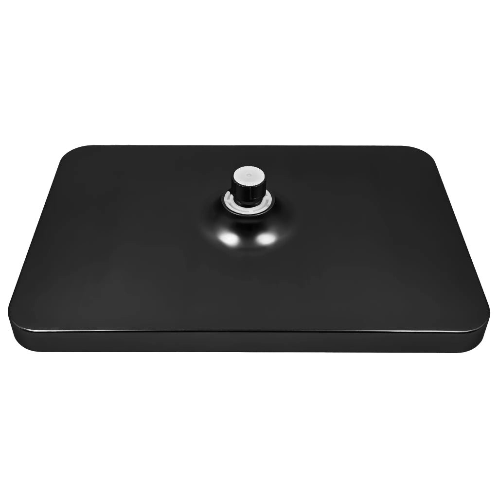 Soffione Doccia Rettangolare Rea Js-032 Black