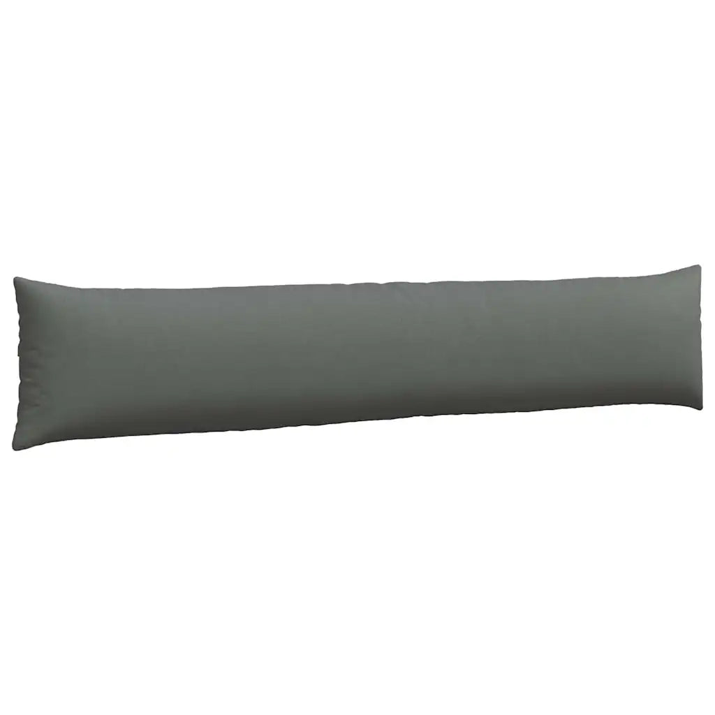 Cuscini da Divano 2 pcs Grigio scuro 200 x 40 cm Tessuto 42013869