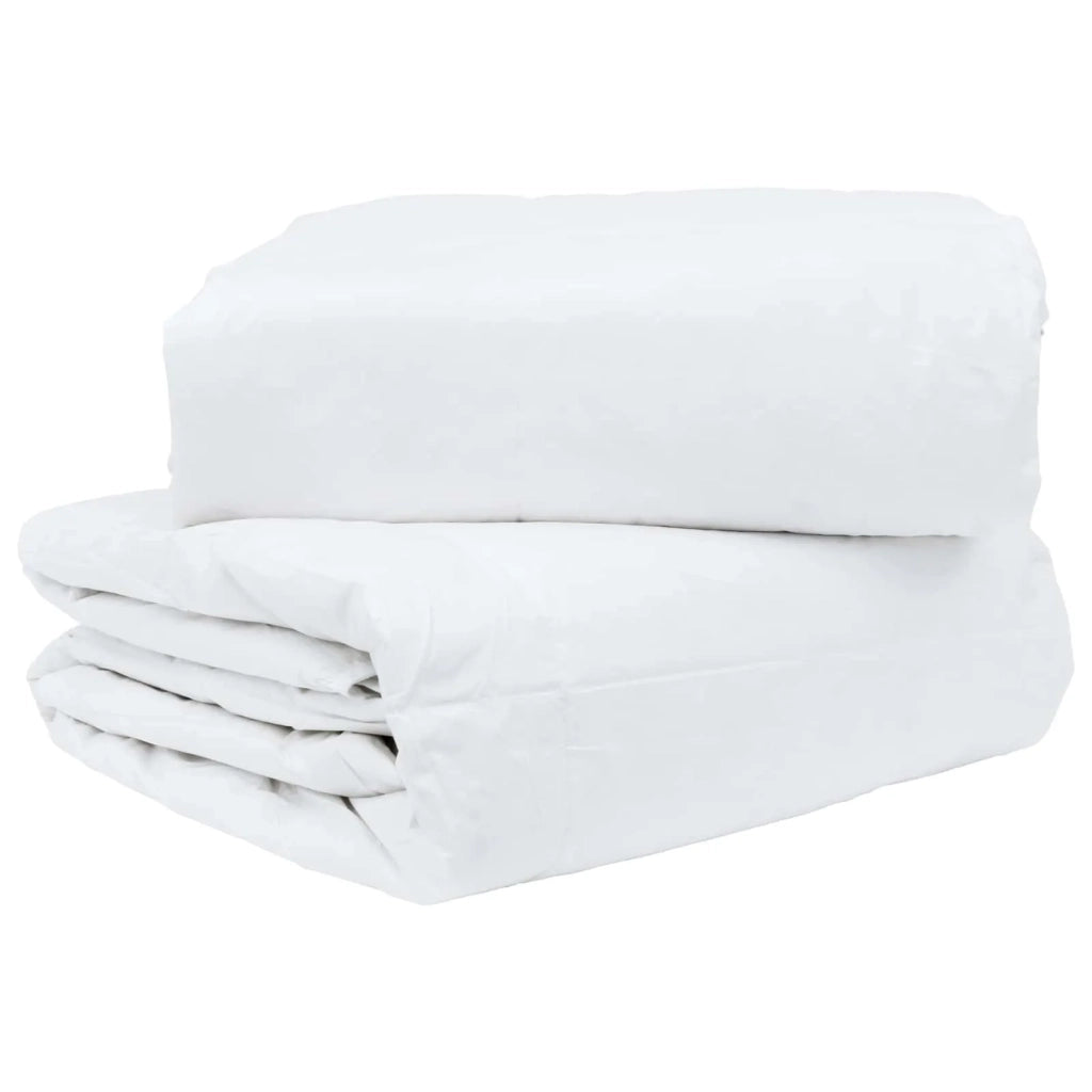 Set di Piumoni con cuscino 3 pcs Bianco Piuma d'anatra 3377208
