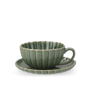 Set 6 Tazze Tè Lotus Verde 290 cc