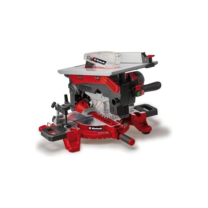 Einhell 4300341 TE-MS 254 T Troncatrice con Banco Superiore 2000 W lama 254 mm 2 in 1 laser guida colore Nero