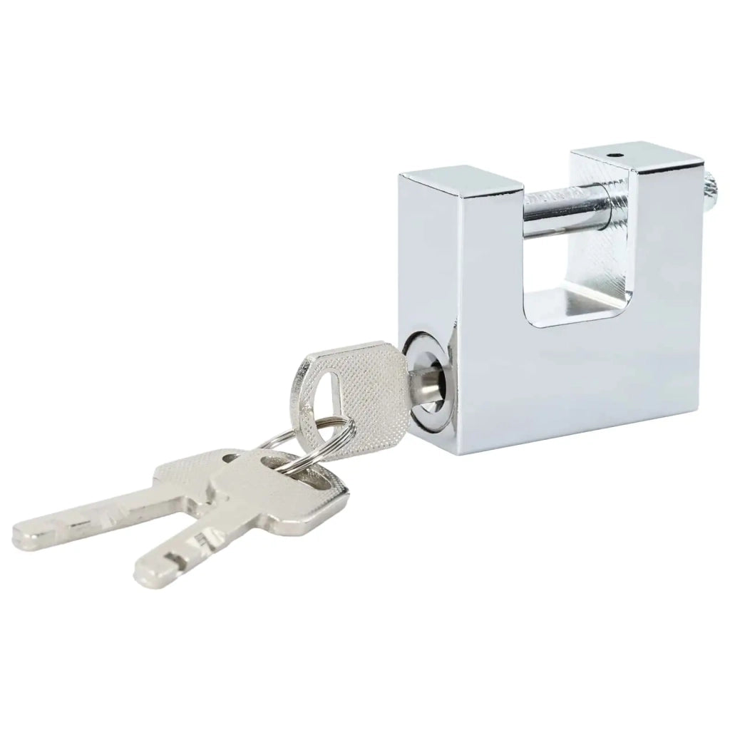 Lucchetto 2 pz Argento Acciaio CFW1670439