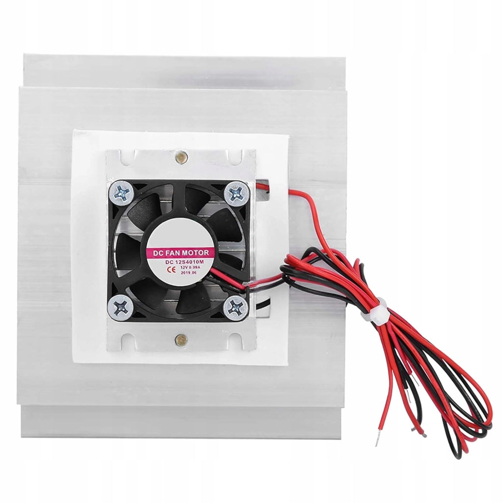 Set di Raffreddamento per Ogniwo Peltier 12715 – Radiatori e Ventilatore 80x80 mm | Dimensioni Compatte