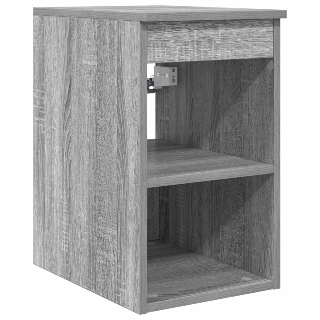Armadio Bagno | Mobile da Bagno In-between Sonoma grigio 30 x 44,5 x 50 cm