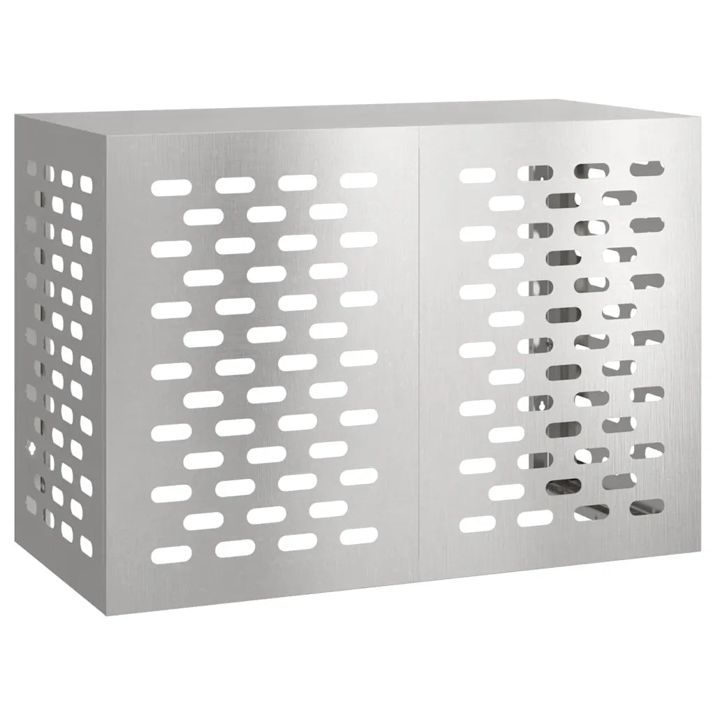 Copertura per condizionatore d'aria Argento 100 x 50 x 70 cm 865901