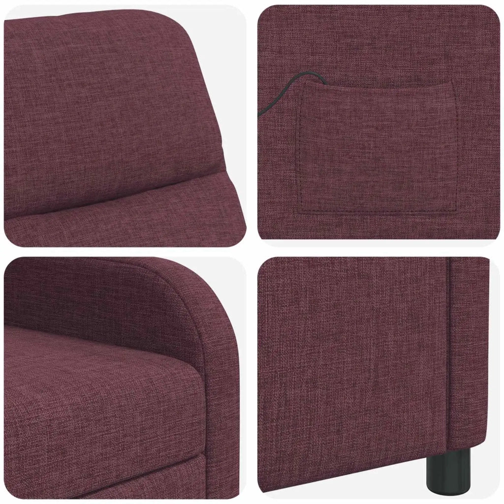 Poltrona Massaggiante Viola Tessuto 42034950
