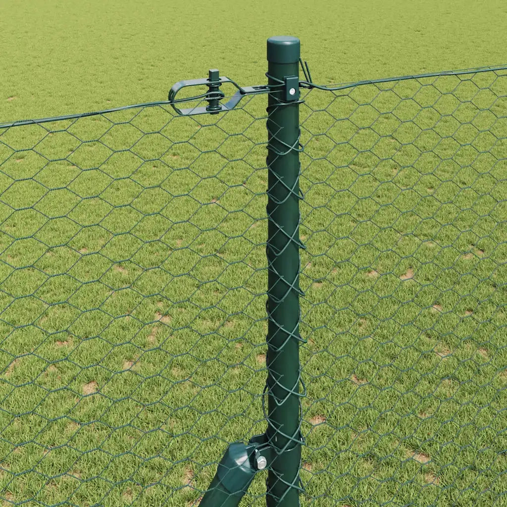 Palo della recinzione Verde 50 x 1,6 m (rete da 25 mm)