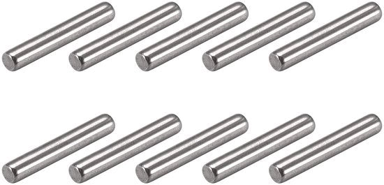 Pennarelli a stantuffo in acciaio inossidabile 3 x 14 mm 25 pezzi