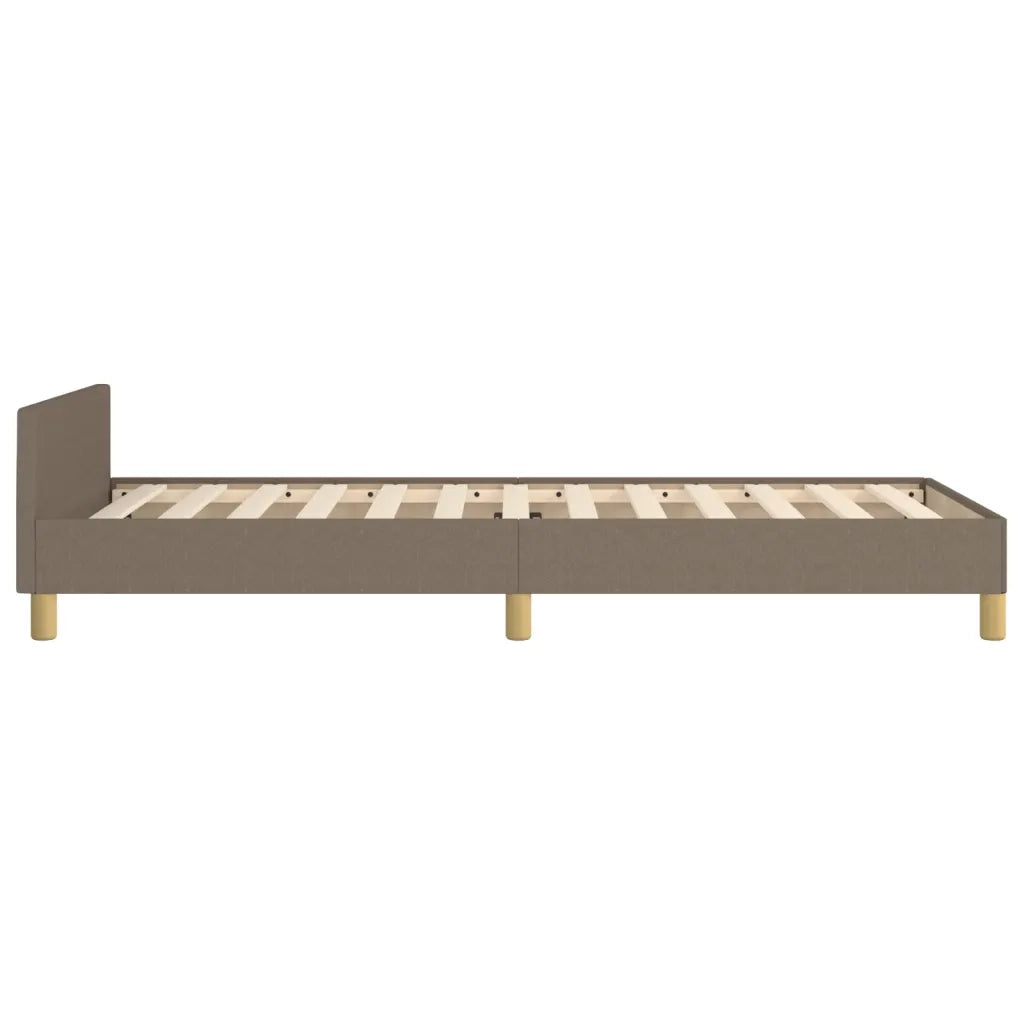 Giroletto senza Materasso Tortora 90x200 cm Tessuto