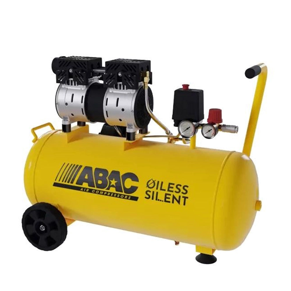 COMPRESSORE ARIA MONTECARLO XT SIL 10 YELLOW MONOFASE 50LT 1HP 0,75KW ABAC