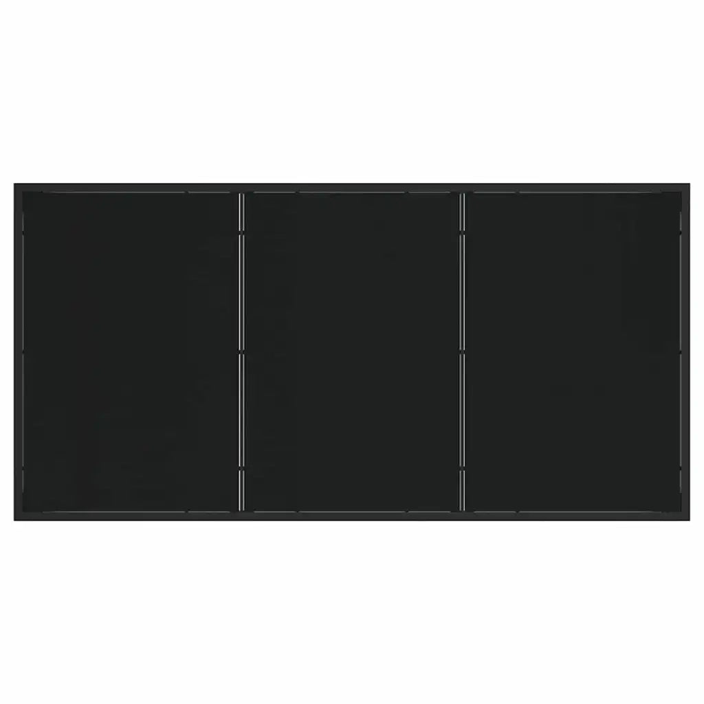 Set da Pranzo per Giardino 5 pcs Grigio chiaro polyrattan