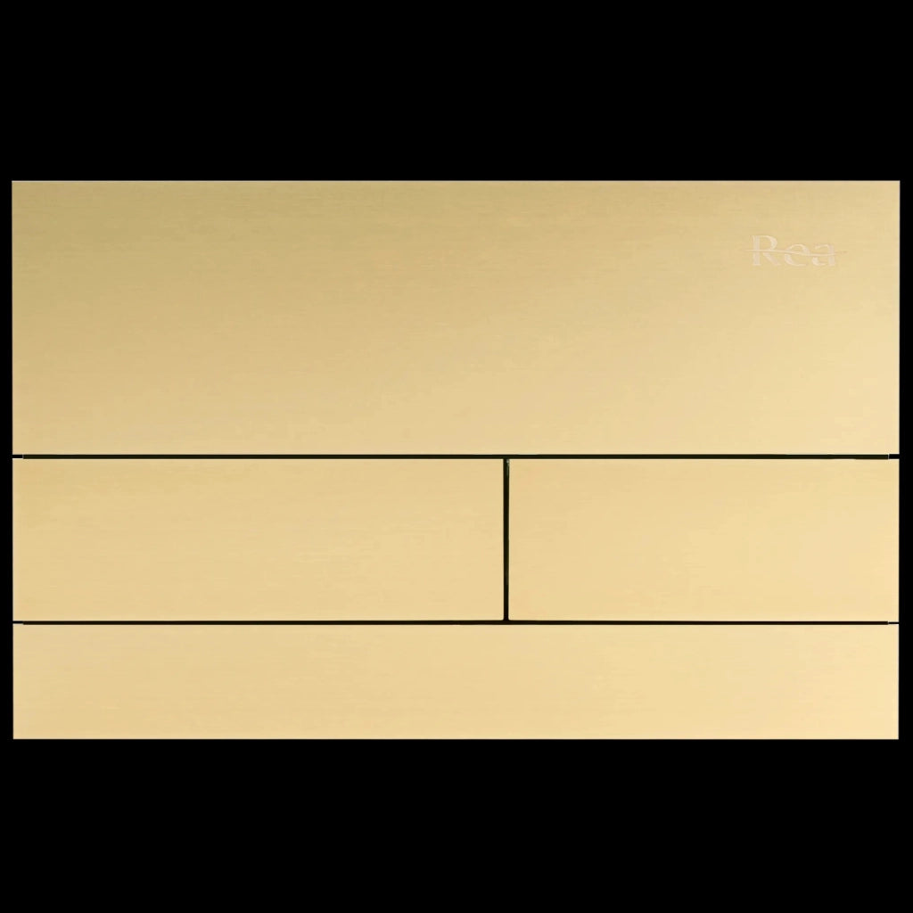 Set Telaio Da Incasso Per Wc Slim 024n Con Pulsante T Brush Gold