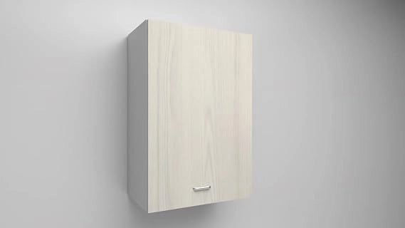 Mobile Pensile cassa bianca 72x40x33 Anta Larice Bianco