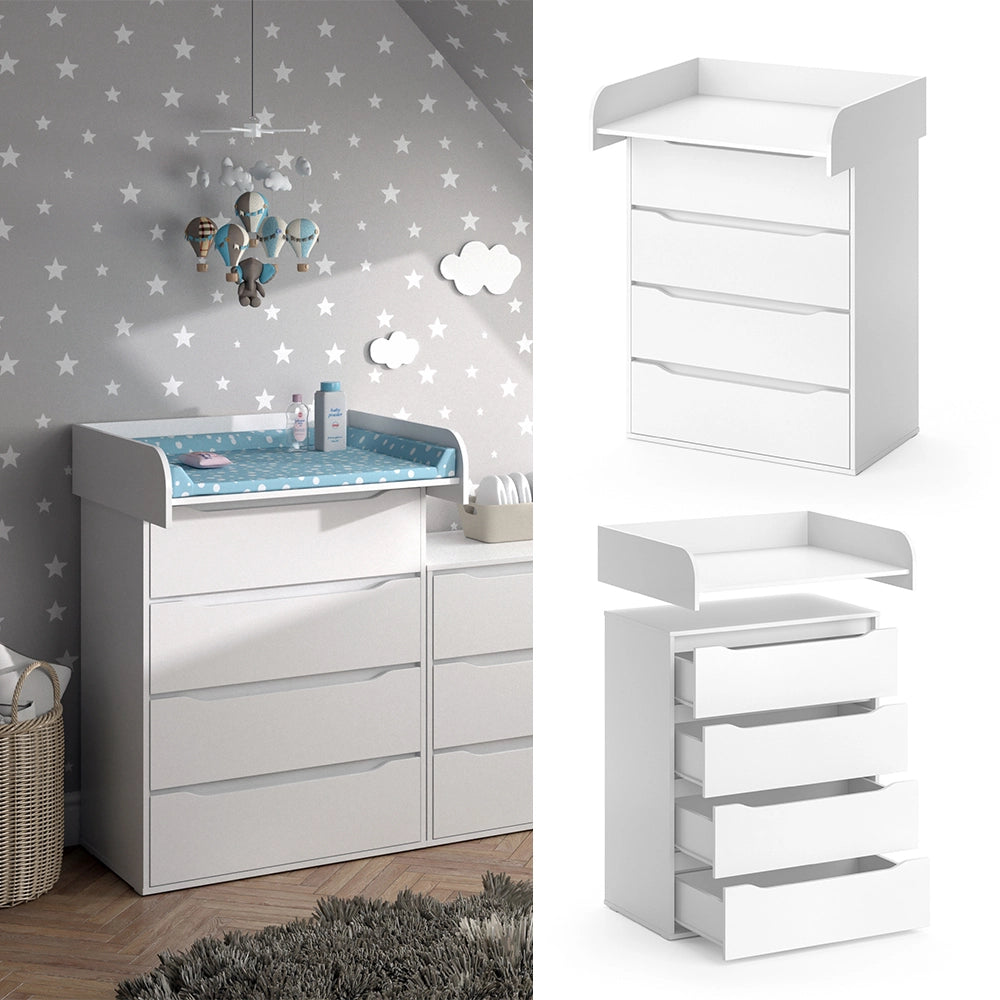 Vicco Fasciatoio Bianco 83.6 x 117 cm