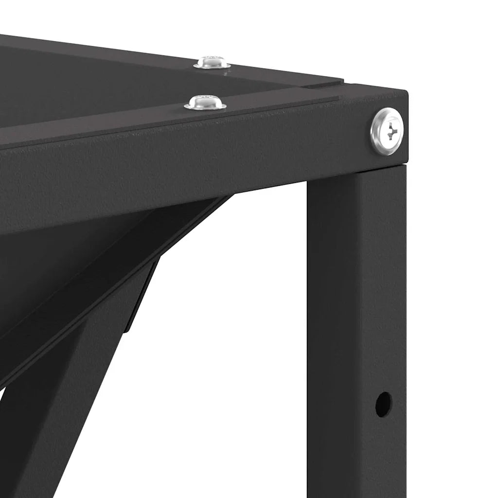 Focolare Nero 80 x 80 x 40 cm Acciaio 858994