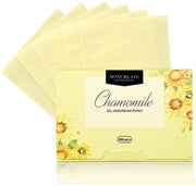 Pannolente per l'assorbimento dell'olio 100 fogli - Assorbente - Duraturo - Naturale - Adatto a tutti i tipi di pelle - Profumo fresco - Pannolente per l'assorbimento dell'olio