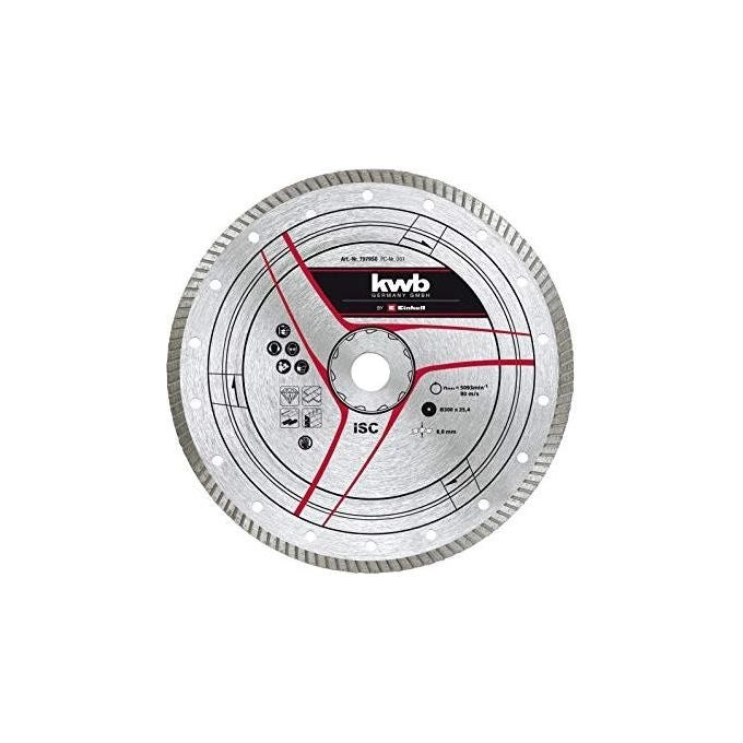Kwb Disco Diamantato Turbo D.300X25,4 Mm