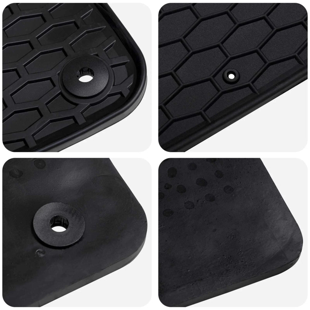 Tappetino per Auto 4 pcs Nero adatto per VW CADDY 2020- Gomma 42029078