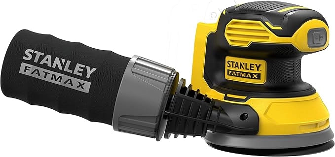 Stanley FatMax SFMCW220B – Levigatrice Rotorbitale 18 V V20,D 125 mm(solo corpo)