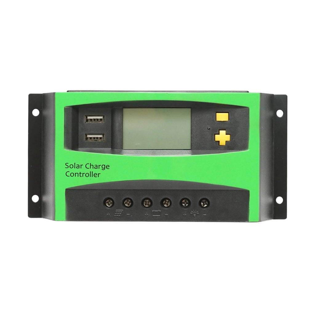 Regolatore di tensione per pannello solare 30A 12V/24V con 2 porte USB – Breckner Germany Breckner Germany