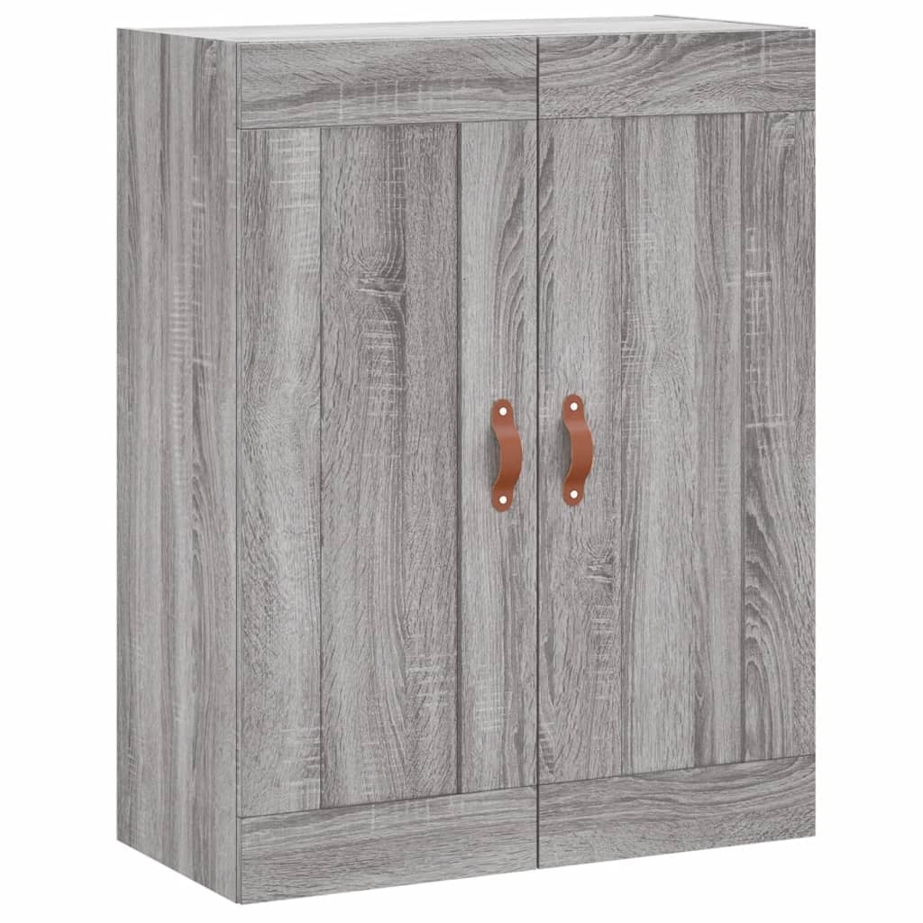 Buffet credenza cassettiera armadio mobile contenitore organizer cucina soggiorno salotto rovere Sonoma alto 69,5 x 34 x 180 cm legno ingegnerizzato grigio 02_0035578