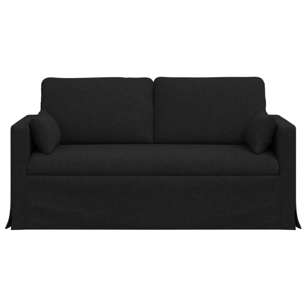 Divano Nero 158 x 78 x 80 cm Tessuto