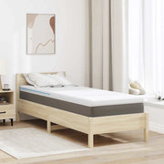 Topper per materasso Bianco 80 x 200 cm Tessuto Jacquard 4106276
