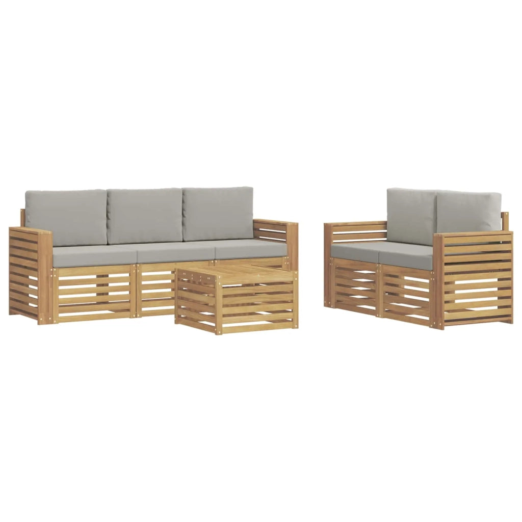 Set divani Legno di Acacia Massello 3391401
