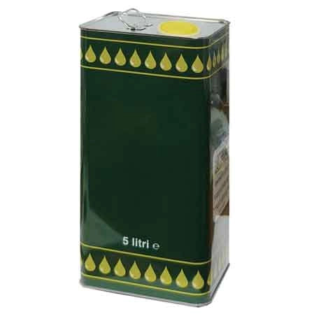 LATTINA PER OLIO 5 lt TAPPO NON INCLUSO