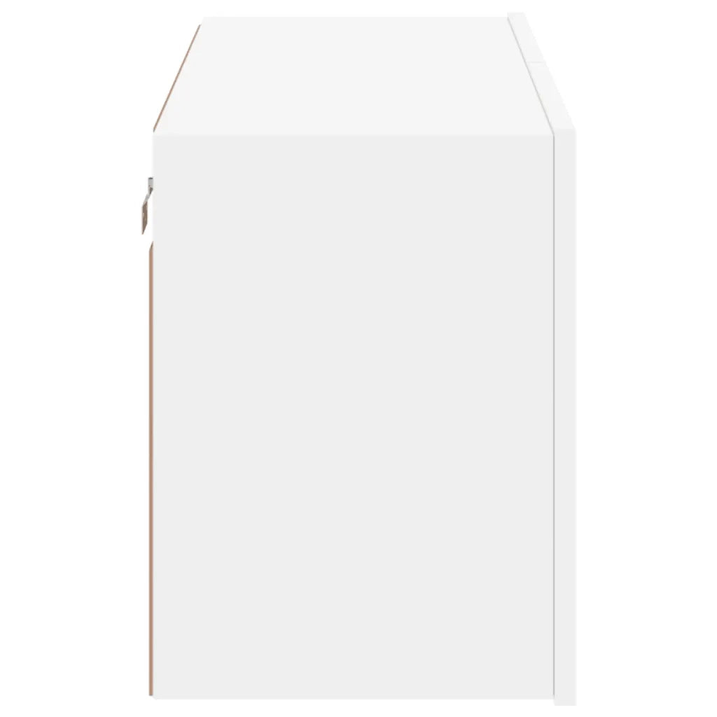 Mobile TV a Parete Bianco 80x30x41 cm 836952