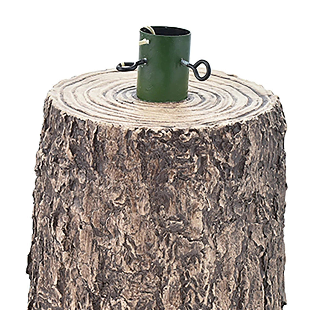 Trade Shop - Base Supporto Albero Di Natale Tronco Natalizio Attacco Universale Altezza 41 Cm -