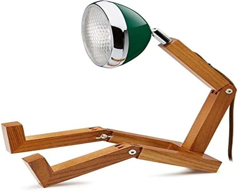 Piffany Copenhagen 12VSWRCG Mr. Wattson Lampada da Tavolo Articolata LED 3W G4 Verde Chiltern