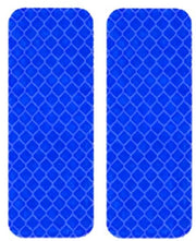 Sticker Riflettente - 10 Pezzi - Alta Qualità - Impròvibile all'Acqua - Resistente ai Contatti - Visibilità Notturna - Tecnologia Riflettente a Prismi - Nastro Riflettente
