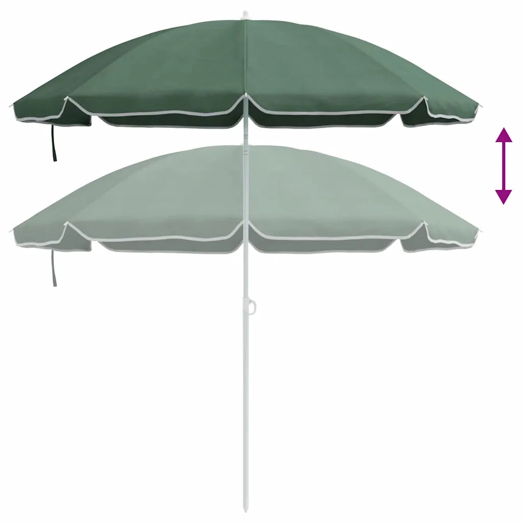 Ombrello da giardino-Ombrellone da spiaggia Poliestere 170T Verde