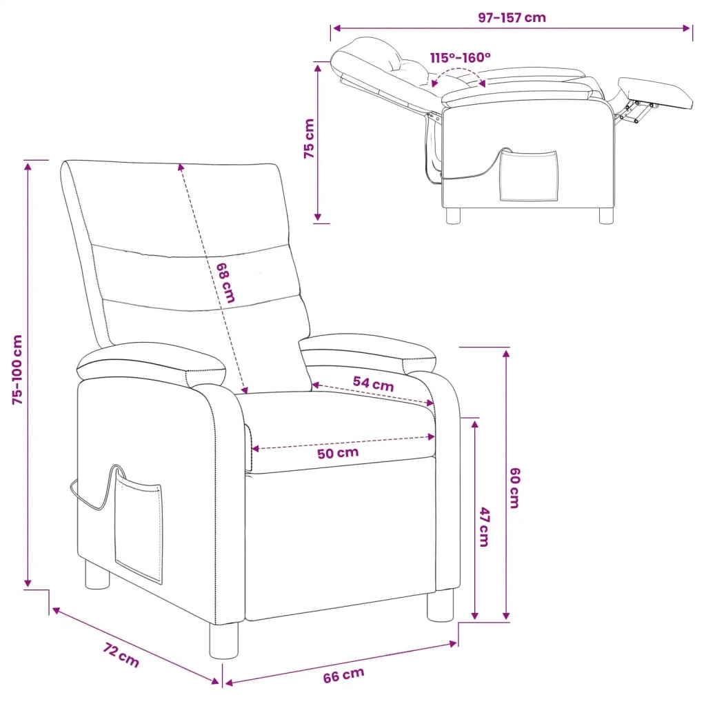 Poltrona Massaggiante Bianco Similpelle 42034908